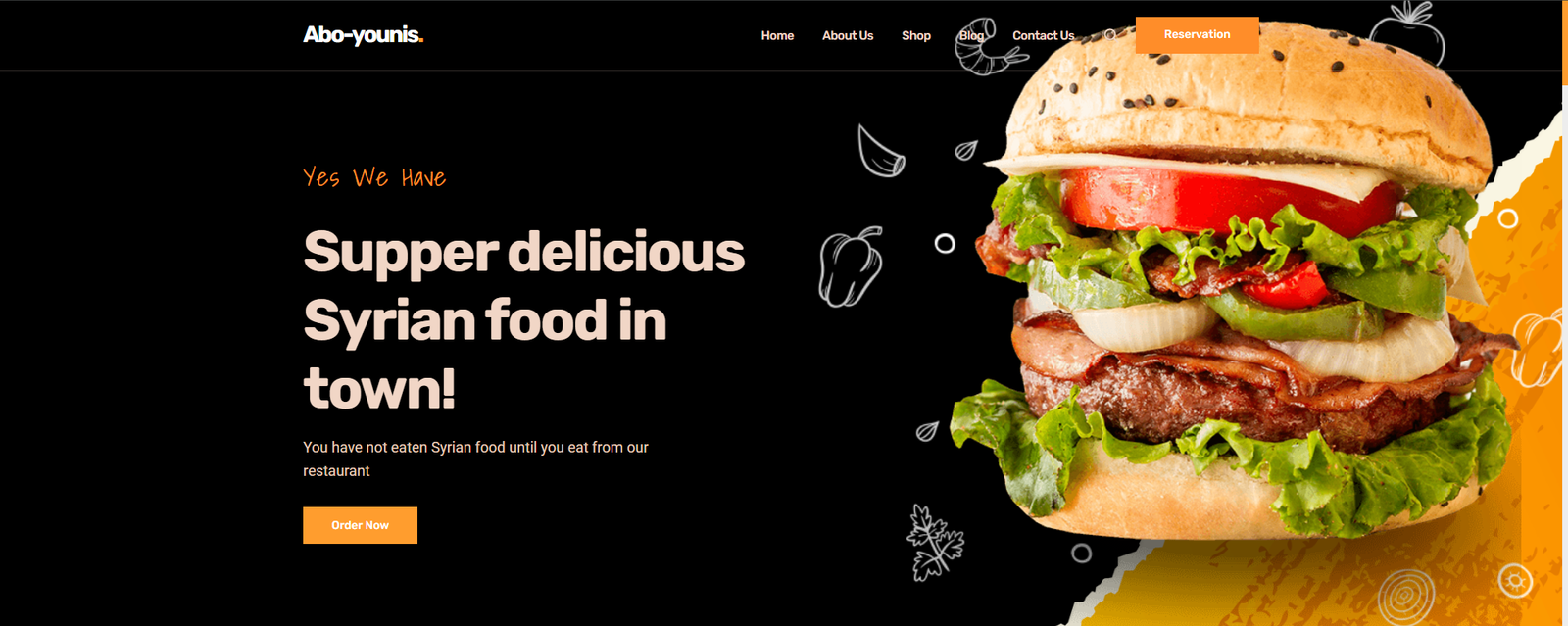 Abo-Younis Restaurant Website